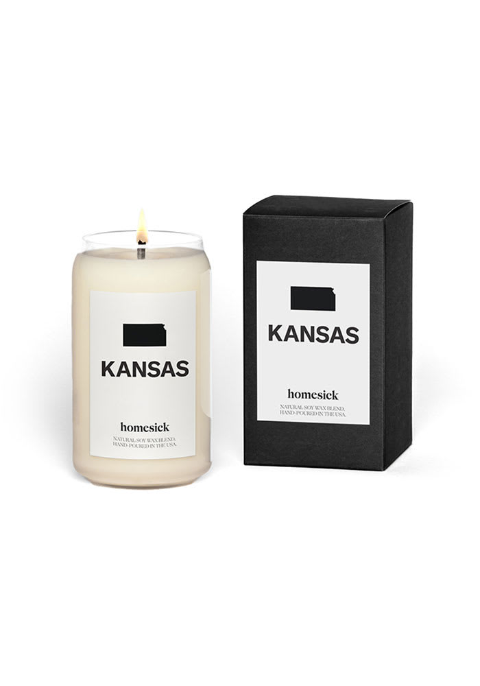 Kansas Homesick Black Candle