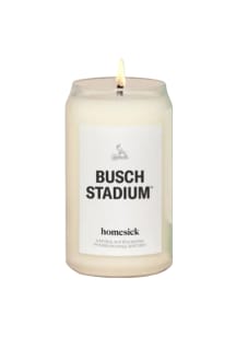 St Louis Cardinals Busch Stadium White Candle