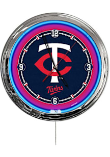 Minnesota Twins Multi Color LED Wall Clock