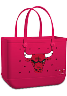 Chicago Bulls Red Large Bogg Bag Tote