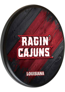 Louisiana Ragin' Cajuns Printed Sign - Black