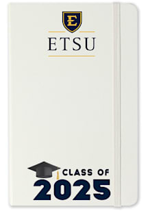 East Tennesse State Buccaneers Class of 25 team logo Notebook and Folder - White