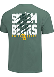Baylor Bears Green Sic 'Em Bears Scratch Short Sleeve T Shirt
