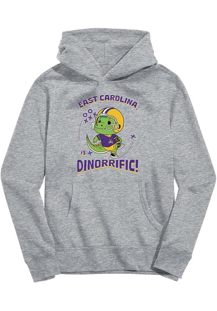 East Carolina Pirates Vive La Fete Toddler ATHLETICGREY Dino