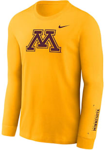 Nike Minnesota Golden Gophers Gold Legend Practice Long Sleeve T-Shirt