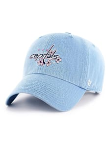 47 Washington Capitals Cherry Blossom Clean Up Adjustable Hat - Light Blue