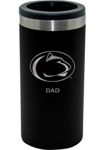 Black Penn State Nittany Lions Dad 12oz Slim Stainless Steel Coolie