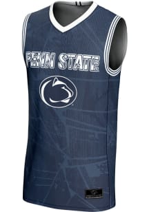 Youth Penn State Nittany Lions Navy Blue ProSphere Vigor Basketball Jersey Jersey