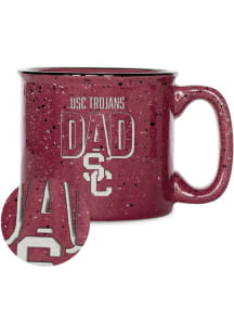 Cardinal USC Trojans Dad Maroon 12oz Campfire Ceramic Mug