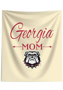 Georgia Bulldogs Mom 50x60 Tapestry Blanket
