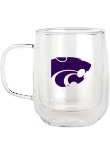 White K-State Wildcats 16oz Campus Landmark Glass Ceramic Mug