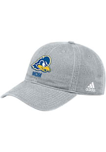 Adidas Delaware Fightin' Blue Hens Mom Washed Slouch Adjustable Hat - Grey