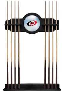 Carolina Hurricanes Solid Wood Cue Rack Pool Table