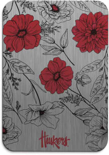Nebraska Cornhuskers Floral Mousepad