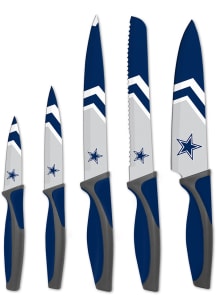 Dallas Cowboys Blue 5-Piece Kitchen Knives Set