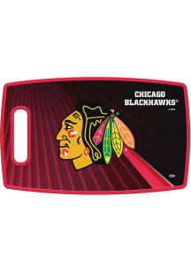 Chicago Blackhawks 14.5x9 Plastic Cutting Board