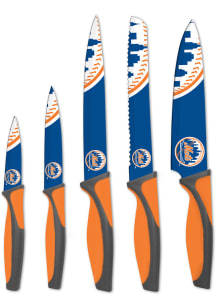 New York Mets Blue 5-Piece Kitchen Knives Set