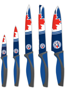Toronto Blue Jays Blue 5-Piece Kitchen Knives Set