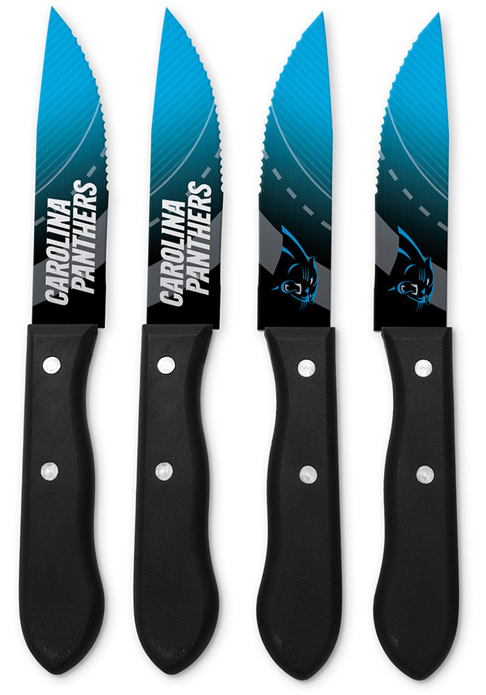 Carolina Panthers Steak Knives Set