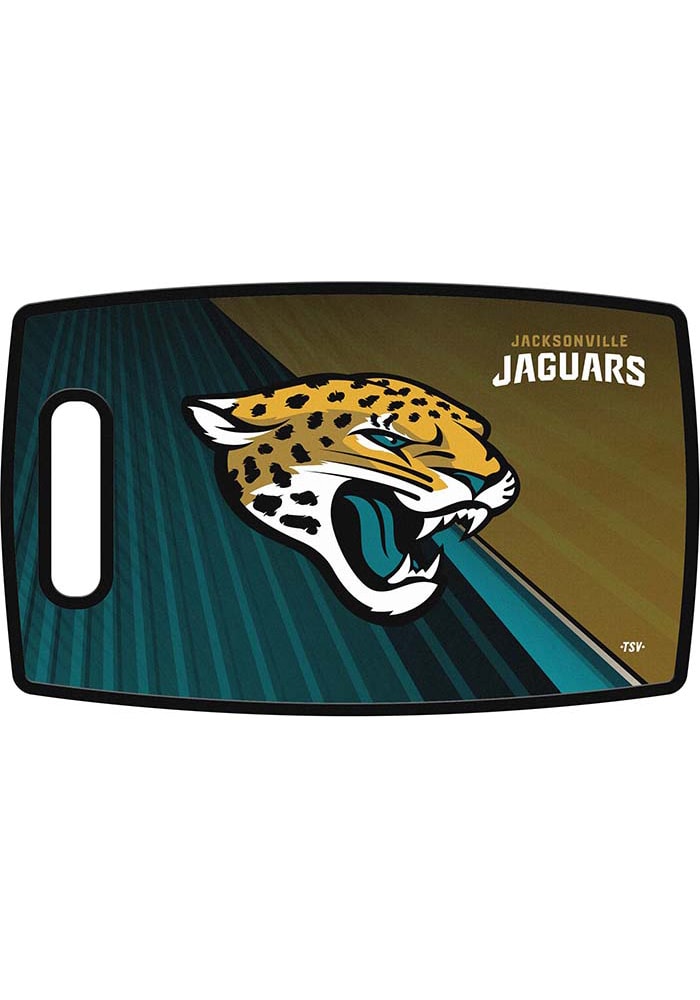 Jacksonville Jaguars 14.5x9 Plastic Cutting Board