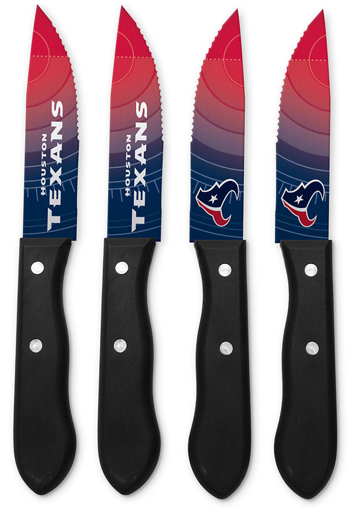 Houston Texans Steak Knives Set