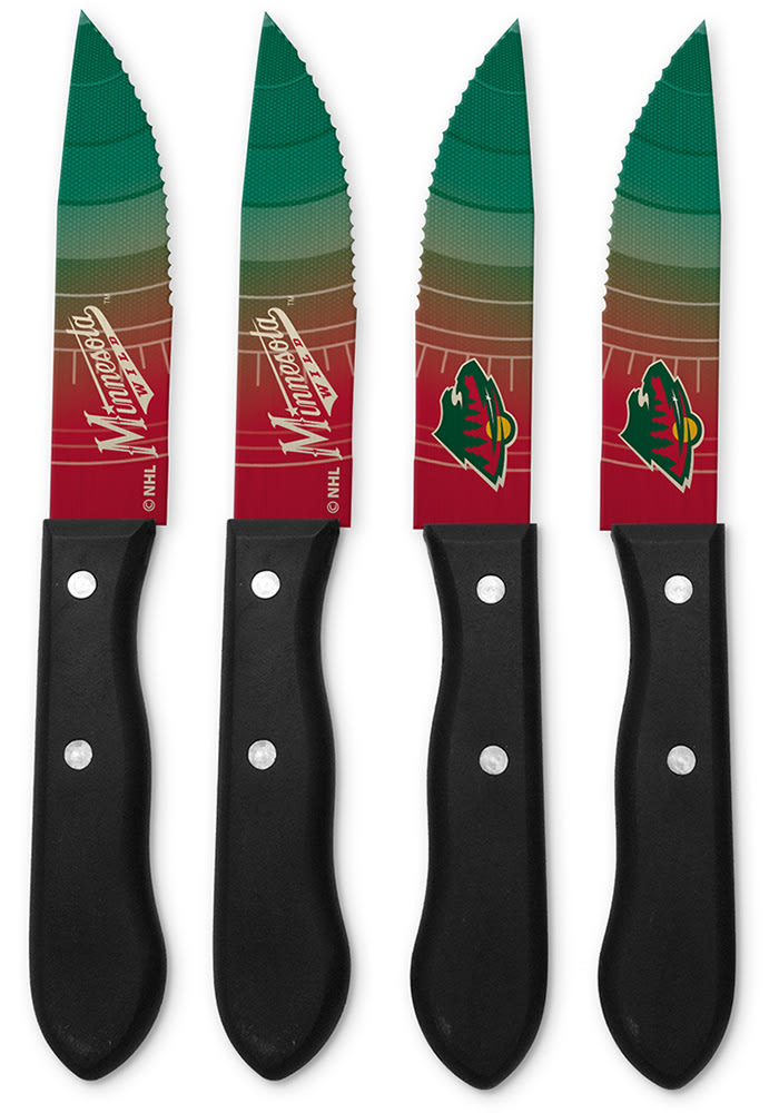 Minnesota Wild Steak Knives Set