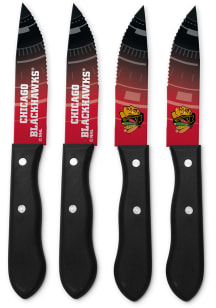 Chicago hawks Steak Knives Set
