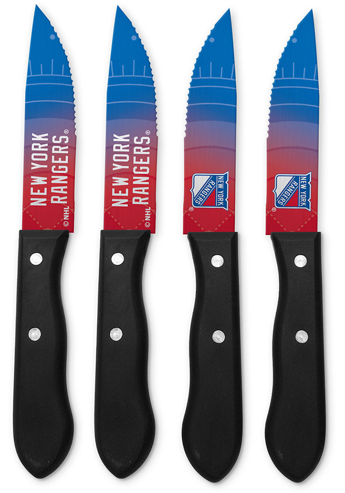 New York Rangers Steak Knives Set