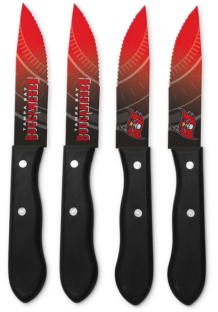 Tampa Bay Buccaneers Steak Knives Set