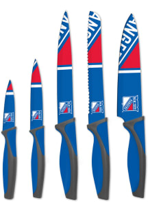 New York Rangers Blue 5-Piece Kitchen Knives Set