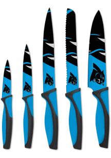 Carolina Panthers Blue 5-Piece Kitchen Knives Set