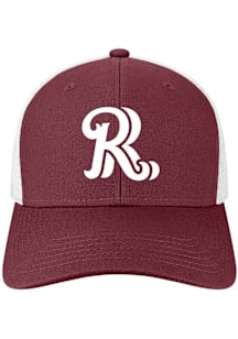 Frisco Rough Riders 2T Mid-Pro Structured Trucker Adjustable Hat - Maroon