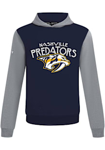 Levelwear Nashville Predators Mens Navy Blue Ultimate Mission Long Sleeve Hoodie