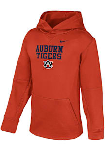 Nike Auburn Tigers Youth Orange Name Drop Long Sleeve Hoodie