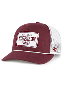 47 Mississippi State Bulldogs Maroon Rhett Trucker Youth Adjustable Hat