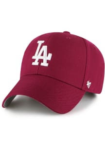 47 Los Angeles Dodgers MVP Adjustable Hat - Cardinal