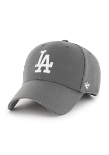 47 Los Angeles Dodgers MVP Adjustable Hat - Charcoal