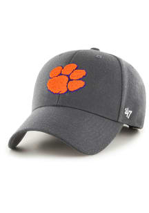 47 Clemson Tigers MVP Adjustable Hat - Charcoal
