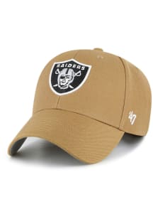 47 Las Vegas Raiders MVP Adjustable Hat - Brown