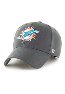 47 Miami Dolphins MVP Adjustable Hat - Charcoal