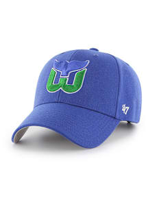 47 Hartford Whalers Vintage MVP Adjustable Hat - Blue