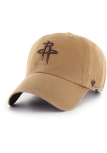 47 Houston Rockets Ballpark Clean Up Adjustable Hat - Brown
