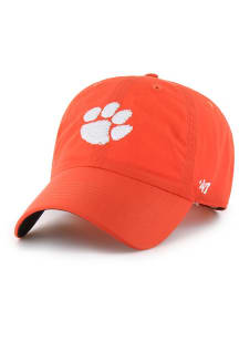 47 Clemson Tigers Brrr Clean Up Adjustable Hat - Orange
