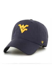 47 West Virginia Mountaineers Brrr Clean Up Adjustable Hat - Navy Blue