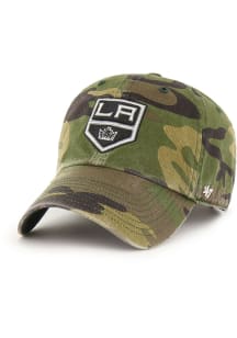 47 Los Angeles Kings Camo Clean Up Adjustable Hat - Green