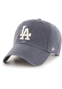 47 Los Angeles Dodgers Clean Up Adjustable Hat - Navy Blue