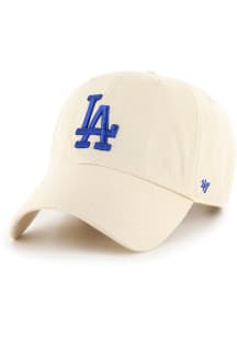 47 Los Angeles Dodgers Clean Up Adjustable Hat - Natural