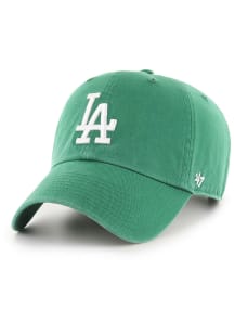 47 Los Angeles Dodgers Clean Up Adjustable Hat - Kelly Green