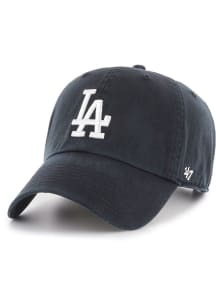 47 Los Angeles Dodgers Clean Up Adjustable Hat - Black