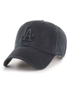 47 Los Angeles Dodgers Clean Up Adjustable Hat - Black